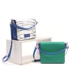 2065 2FVK - CSEREFEDELES TÁSKA - KÉZIFOGÓS, 2 FEDÉLLEL